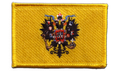 Écusson brodé Russie WWI Tsar Nicolas II - 8 x 6 cm