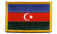 Écusson brodé Aserbaidjan - 8 x 6 cm