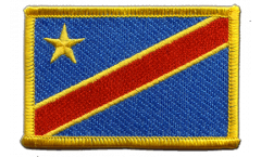 Écusson brodé République démocratique du Congo - 8 x 6 cm