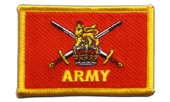 Écusson brodé Royaume-Uni Armée de Terre Britannique - 8 x 6 cm