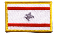 Écusson brodé Italie Toscane - 8 x 6 cm