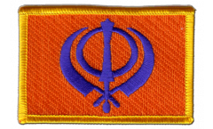 Écusson brodé Sikhisme - 8 x 6 cm
