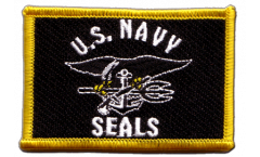 Écusson brodé USA Etats-Unis Navy Seals - 8 x 6 cm