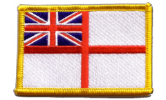 Écusson brodé Royaume-Uni ensigne naval britannique - 8 x 6 cm