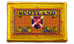 Écusson brodé Ecosse Scotland The Brave - 8 x 6 cm