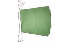 Guirlande Unicolore Vert - 15 x 22 cm