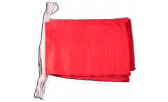 Guirlande Unicolore Rouge - 30 x 45 cm