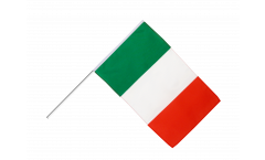 Drapeau Italie sur hampe - 60 x 90 cm