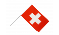 Drapeau Suisse sur hampe - 60 x 90 cm