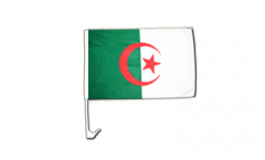Drapeau de voiture Algerie - 30 x 40 cm