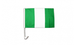 Drapeau de voiture Nigeria - 30 x 40 cm