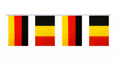Guirlande d'amitié Allemagne - Belgique - 15 x 22 cm