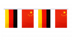 Guirlande d'amitié Allemagne - Chine - 15 x 22 cm