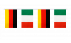 Guirlande d'amitié Allemagne - Italie - 15 x 22 cm