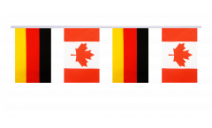 Guirlande d'amitié Allemagne - Canada - 15 x 22 cm