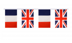 Guirlande d'amitié France - Royaume-Uni - 15 x 22 cm