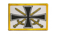 Écusson brodé Prusse Marine Commandant en chef - 8 x 6 cm