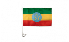 Drapeau de voiture Éthiopie - 30 x 40 cm