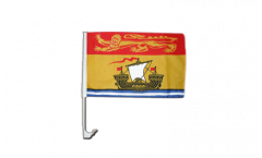 Drapeau de voiture Canada Nouveau-Brunswick - 30 x 40 cm