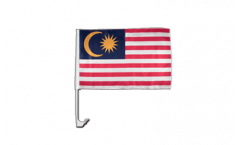 Drapeau de voiture Malaisie - 30 x 40 cm