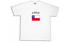 Tee Shirt / T-Shirt Chili, blanc, Taille M, Round-T