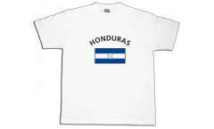 Tee Shirt / T-Shirt Honduras, blanc, Taille L, Round-T