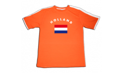 Maillot de supporter Pays-Bas, orange-blanc, Taille S