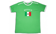 Maillot de supporter Mexique, vert clair-blanc, Taille XL