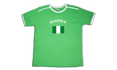 Maillot de supporter Nigeria, vert clair-blanc, Taille S