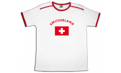 Maillot de supporter Suisse, blanc-rouge, Taille S