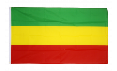 Drapeau Éthiopie sans blason, Rasta