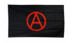 Drapeau Anarchie rouge 2