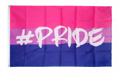 Drapeau Bisexuel Hashtag Pride