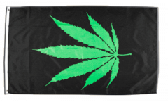 Drapeau Cannabis noir