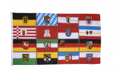 Drapeau Allemagne les 16 Régions
