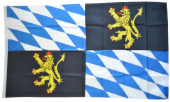 Drapeau Allemagne Palatinat du Rhin Kurpfalz