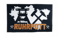 Drapeau Allemagne Ruhrpott Ruhr région 4