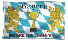 Drapeau supporteur Bayern - We are the Champions