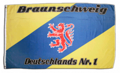 Drapeau supporteur Braunschweig Deutschlands Nr. 1