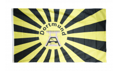 Drapeau supporteur Dortmund Chevalement de mine