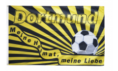 Drapeau supporteur Dortmund - Meine Heimat