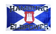 Drapeau supporteur Hamburg Elbpower
