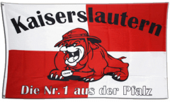 Drapeau supporteur Kaiserslautern bulldog