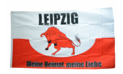 Drapeau supporteur Leipzig - Meine Heimat meine Liebe