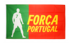 Drapeau supporteur Portugal Forca
