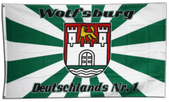 Drapeau supporteur Wolfsburg