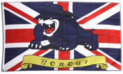 Drapeau Royaume-Uni avec bulldog