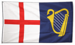 Drapeau Royaume-Uni Jack et Command Flag 1649-1658