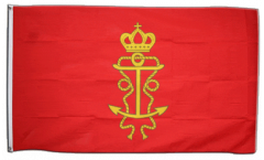 Drapeau Royaume-Uni Jacques II Lord Admiral Masthead Flag 1686