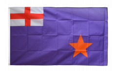 Drapeau Royaume-uni Ordre d'Orange Purple Standard
